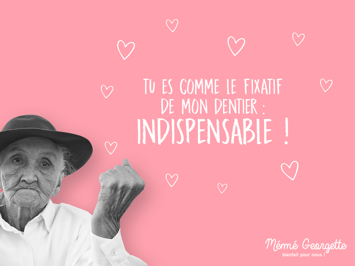 Meme Georgette - marronier Saint Valentin - Agence Sharing